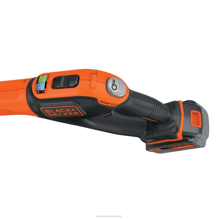 BLACK+DECKER N20D479Aparador/aparador de cordas máximo de 20 V de 12 polegadas ar livre