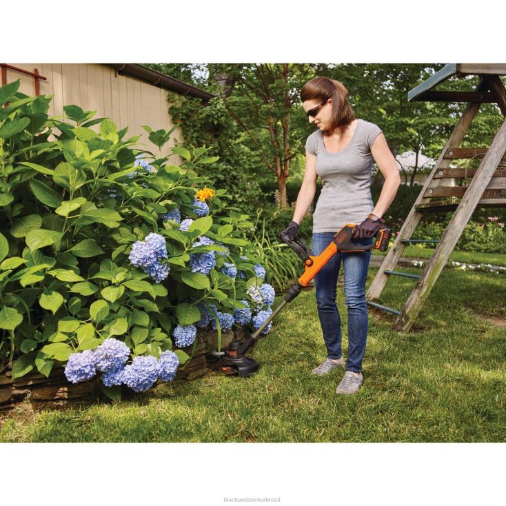 BLACK+DECKER N20D480Aparador de alimentação fácil máximo de 20v ar livre