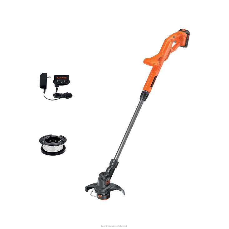 BLACK+DECKER N20D481Kit de aparador/aparador de cordas máximo de 20 V de 10 polegadas ar livre