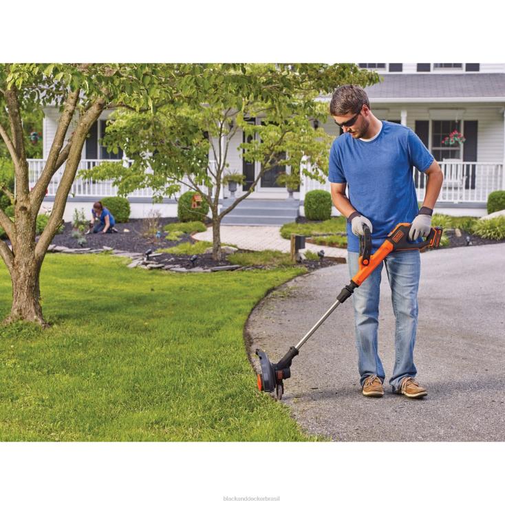 BLACK+DECKER N20D484Aparador de cordas máximo de 20 V, 2 velocidades, 12 polegadas, sem fio ar livre