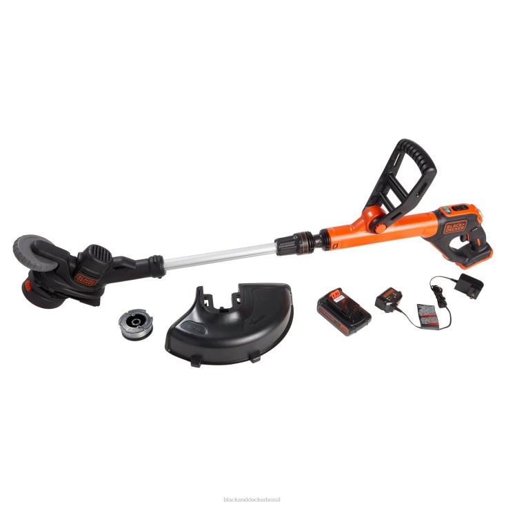 BLACK+DECKER N20D484Aparador de cordas máximo de 20 V, 2 velocidades, 12 polegadas, sem fio ar livre