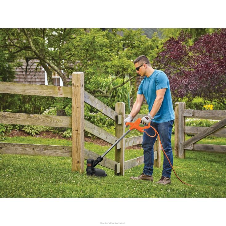 BLACK+DECKER N20D489aparador de cordas de 13 polegadas 4 amperes ar livre