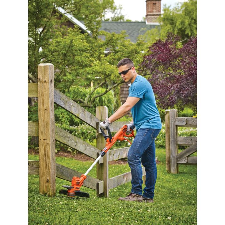BLACK+DECKER N20D492aparador de cordas elétrico de 14 polegadas ar livre