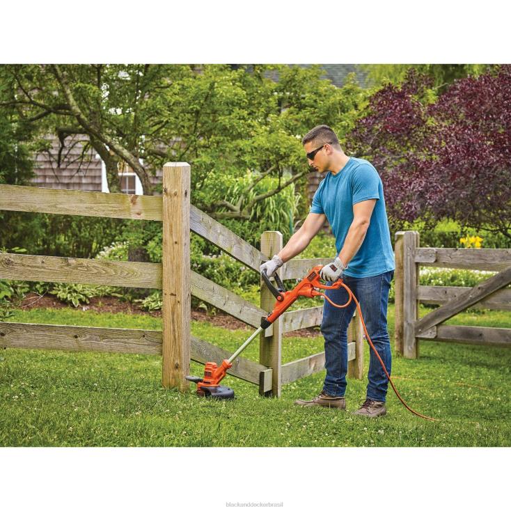BLACK+DECKER N20D492aparador de cordas elétrico de 14 polegadas ar livre