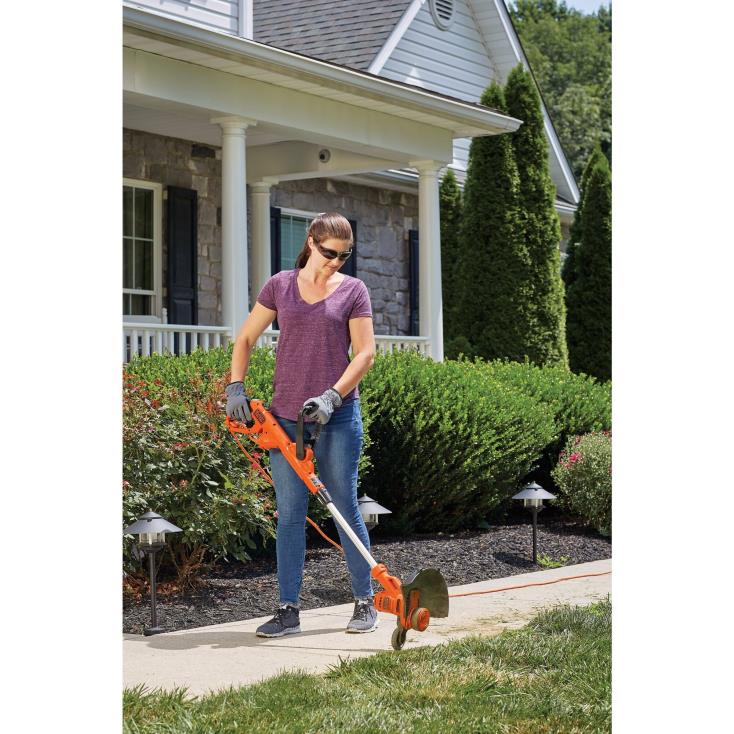 BLACK+DECKER N20D492aparador de cordas elétrico de 14 polegadas ar livre