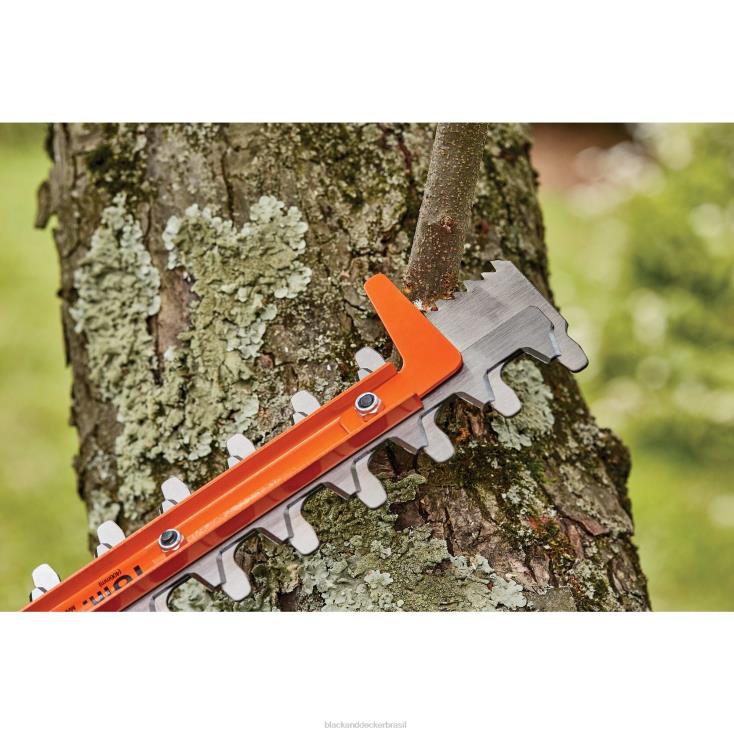 BLACK+DECKER N20D498corta-sebes lâmina de dupla ação de 16 polegadas ar livre