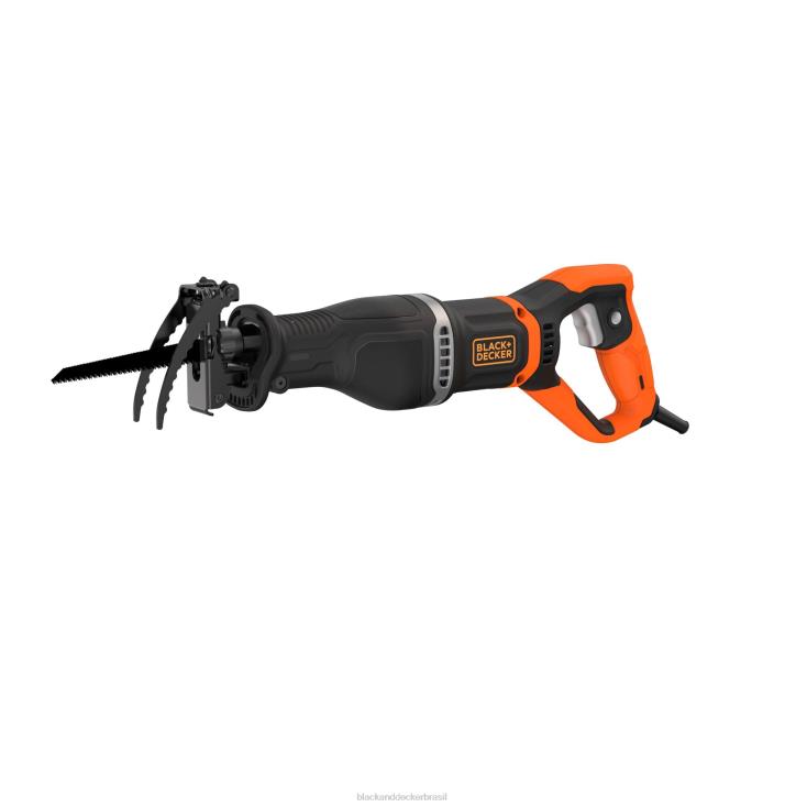 BLACK+DECKER N20D499serra de poda elétrica com porta-galhos 7 amperes ar livre