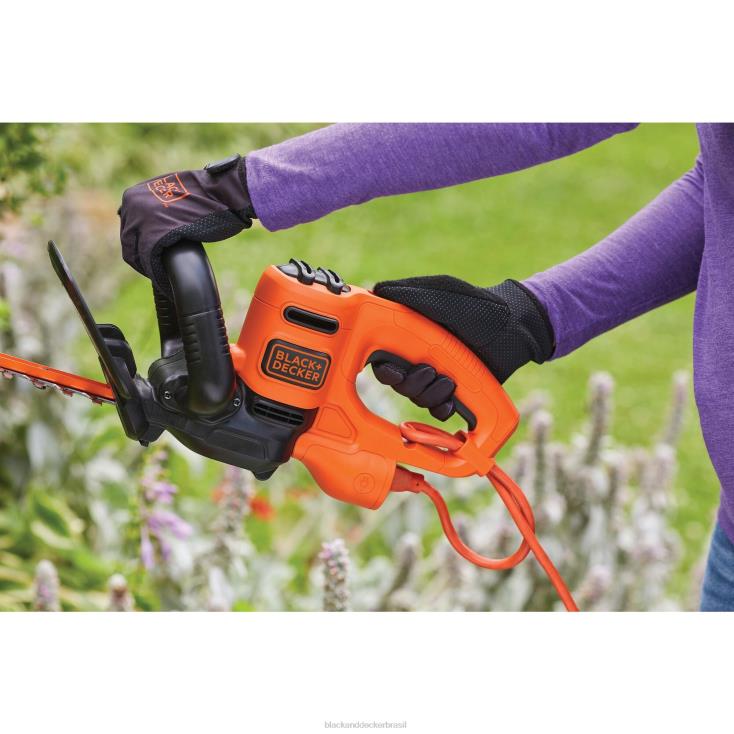 BLACK+DECKER N20D503Corta-sebes elétrico de 18 pol. ar livre