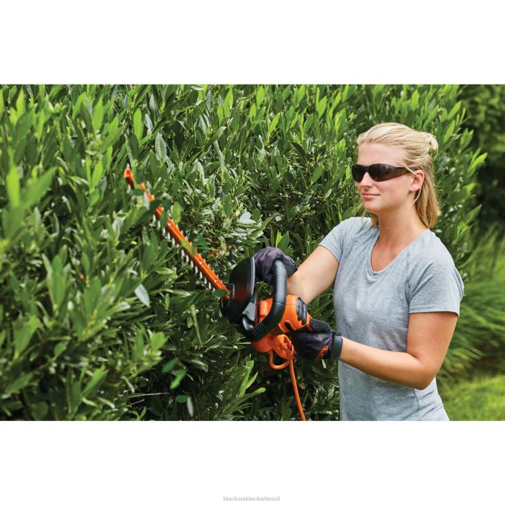 BLACK+DECKER N20D503Corta-sebes elétrico de 18 pol. ar livre