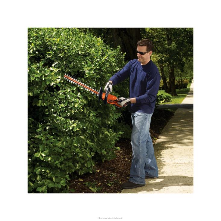BLACK+DECKER N20D505Corta-sebes sem fio máximo de 20 V de 22 polegadas ar livre