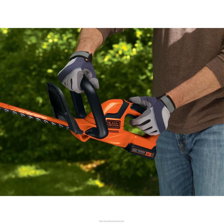 BLACK+DECKER N20D505Corta-sebes sem fio máximo de 20 V de 22 polegadas ar livre