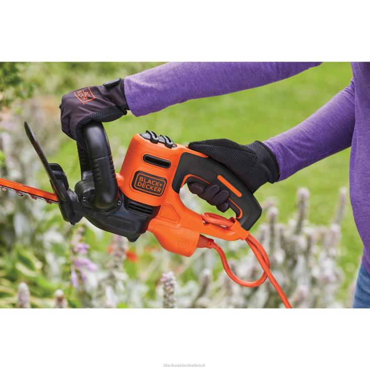 BLACK+DECKER N20D508corta-sebes elétrico de 22 polegadas ar livre