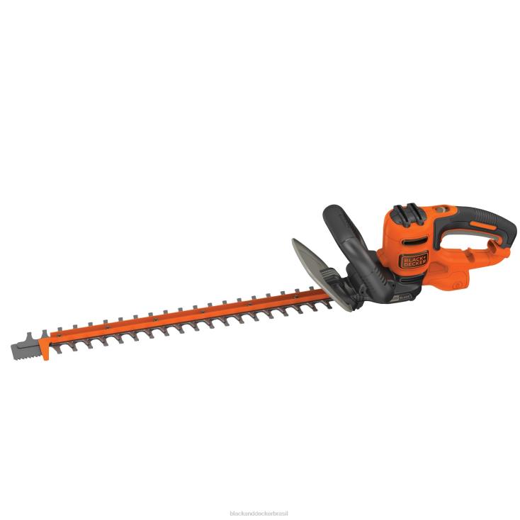 BLACK+DECKER N20D509corta-sebes com lâmina de serra elétrica de 22 polegadas ar livre