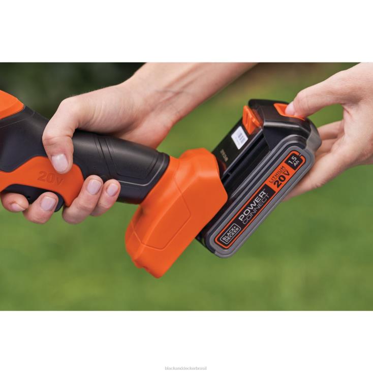 BLACK+DECKER N20D511Kit de arbustos de cisalhamento sem fio de 20 V powerconnect de 3/8 pol. ar livre
