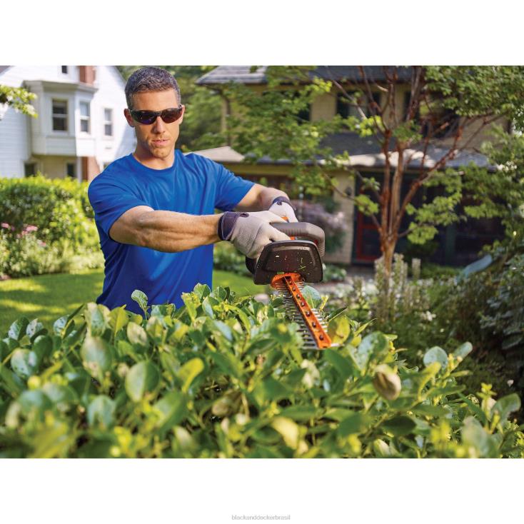BLACK+DECKER N20D512Cortador de sebes powercut de 40 V no máximo de lítio de 24 pol. ar livre