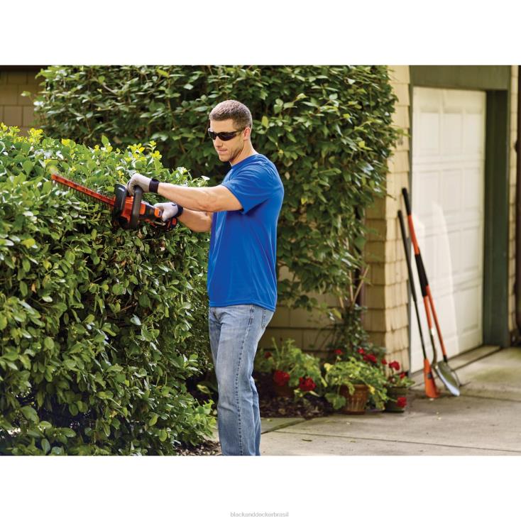 BLACK+DECKER N20D514Cortador de sebes Powercut de 20 V no máximo de lítio de 22 pol. ar livre