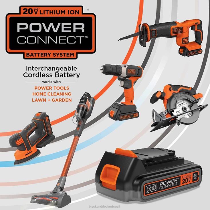 BLACK+DECKER N20D517biseladora máx. 20v ar livre