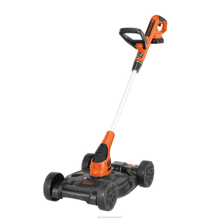 BLACK+DECKER N20D414Cortador de grama compacto 3 em 1 de 12 polegadas de lítio máximo de 20 V ar livre