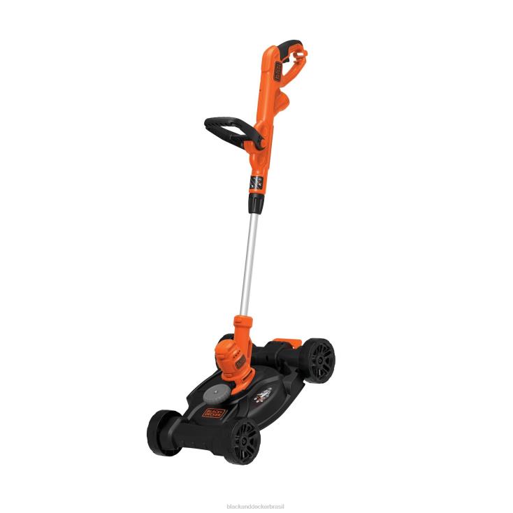 BLACK+DECKER N20D415Cortador de grama elétrico, aparador de cordas, 3 em 1, com fio ar livre