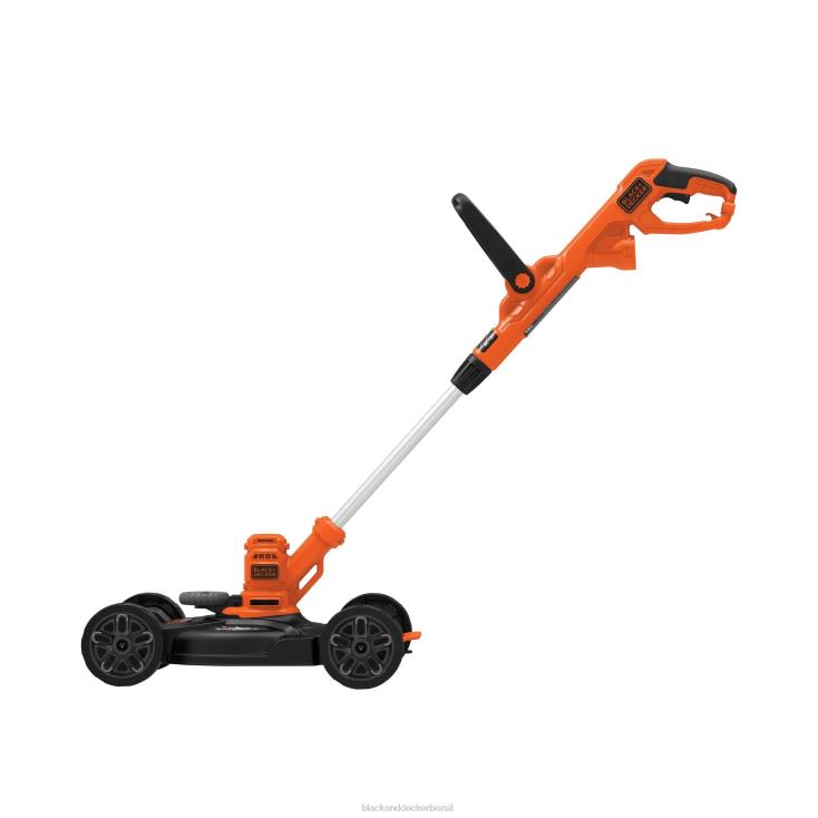 BLACK+DECKER N20D415Cortador de grama elétrico, aparador de cordas, 3 em 1, com fio ar livre