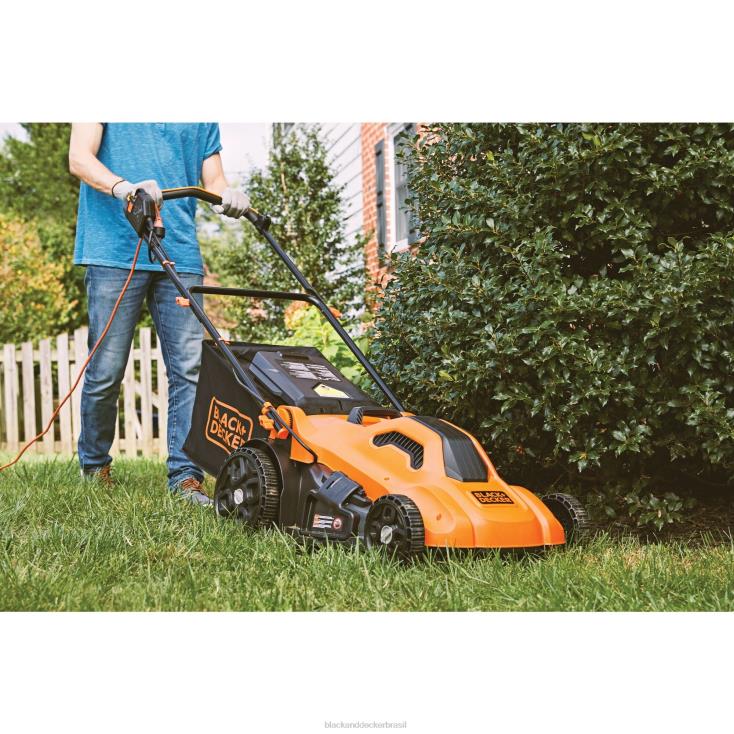 BLACK+DECKER N20D417cortador de grama elétrico com fio de 13 A ar livre