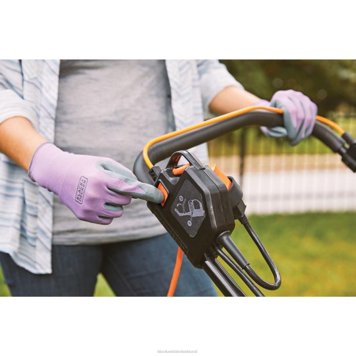 BLACK+DECKER N20D417cortador de grama elétrico com fio de 13 A ar livre