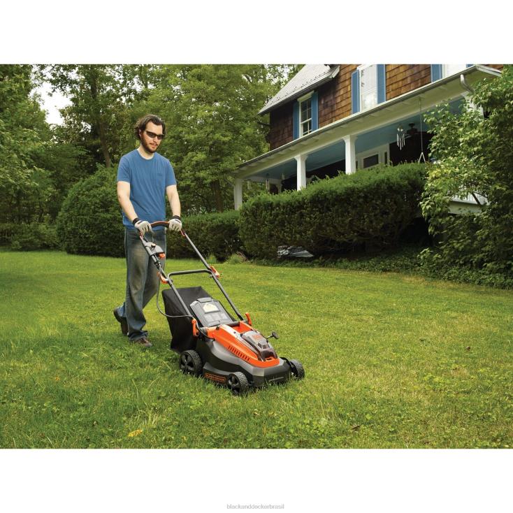 BLACK+DECKER N20D419Cortador de grama sem fio máximo de 40 V com bateria e carregador incluídos ar livre