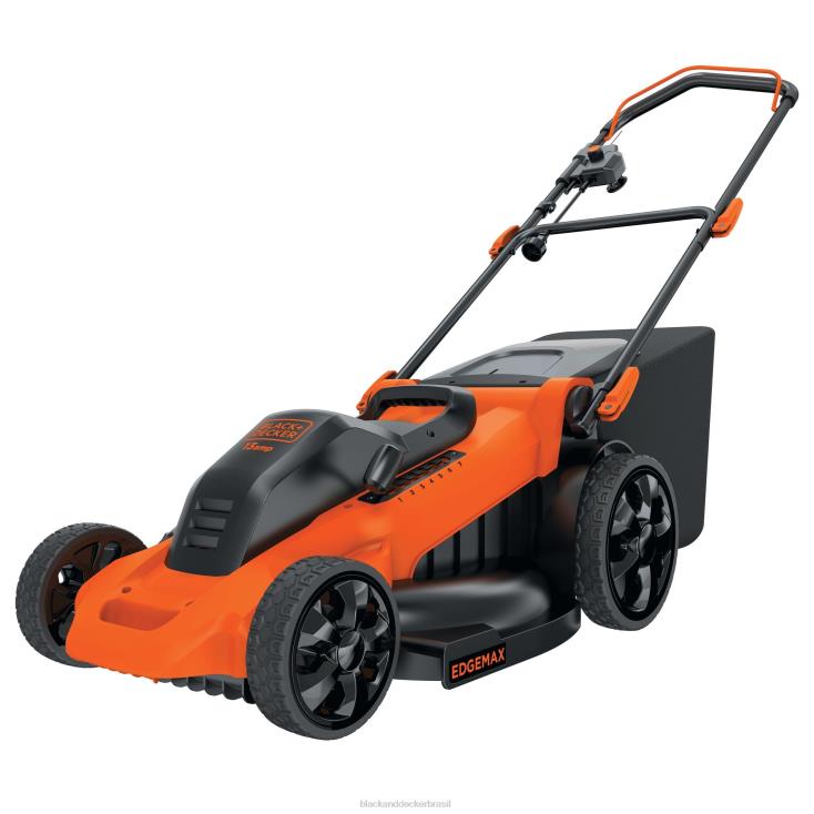 BLACK+DECKER N20D421cortador de grama elétrico com fio de 13 amperes e 20 polegadas ar livre