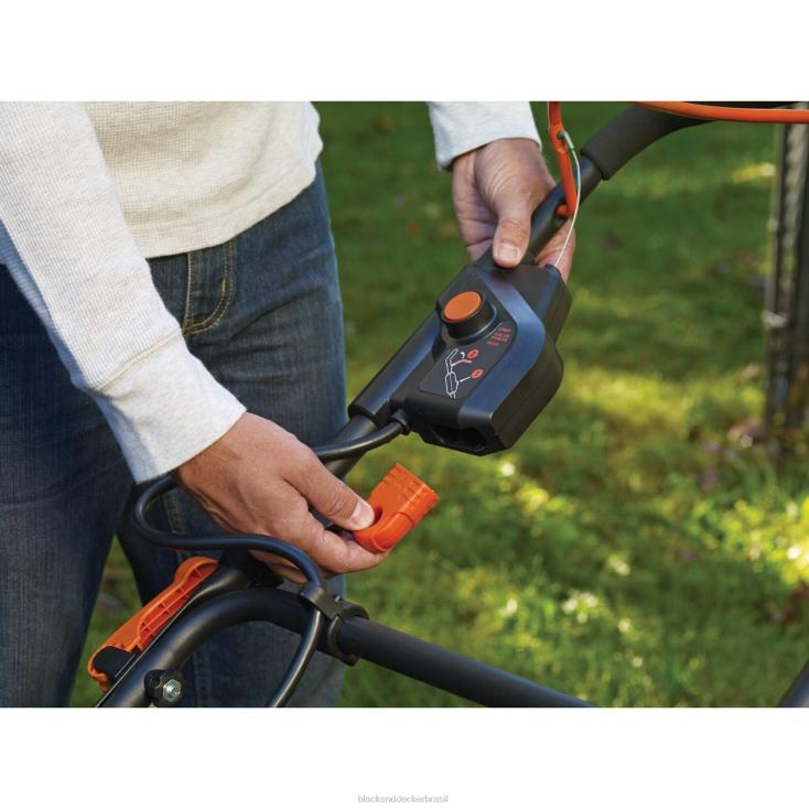 BLACK+DECKER N20D422Cortador de grama sem fio máximo de 40 V com bateria e carregador incluídos ar livre