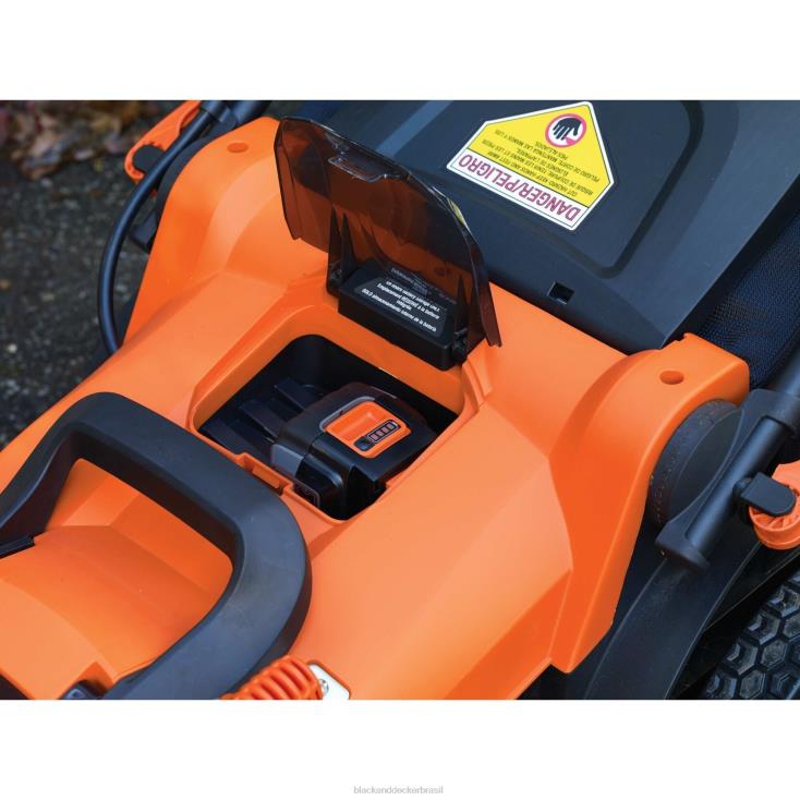 BLACK+DECKER N20D422Cortador de grama sem fio máximo de 40 V com bateria e carregador incluídos ar livre