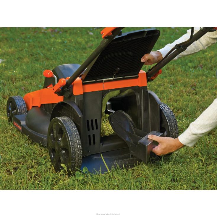 BLACK+DECKER N20D422Cortador de grama sem fio máximo de 40 V com bateria e carregador incluídos ar livre