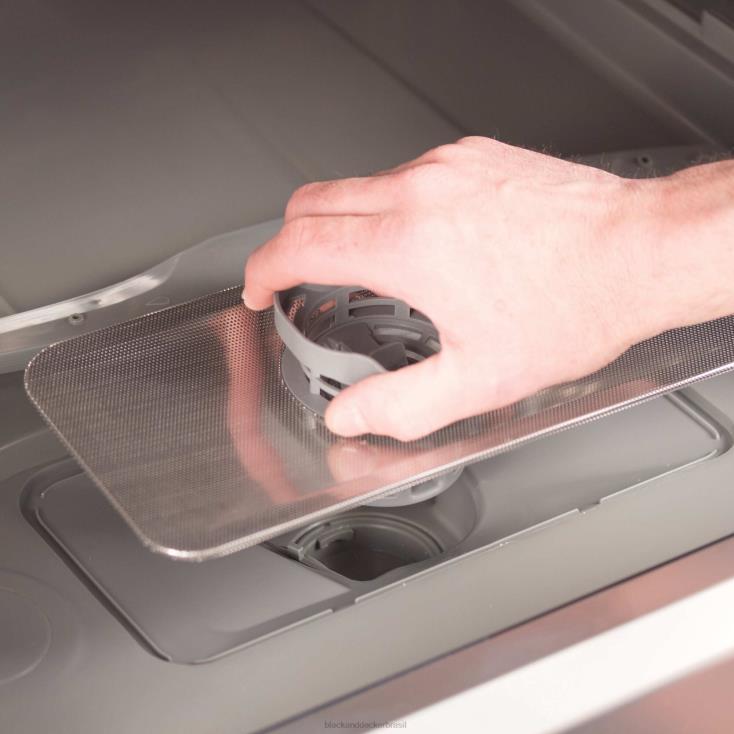 BLACK+DECKER N20D461Máquina de lavar louça compacta de bancada com 6 talheres ar livre