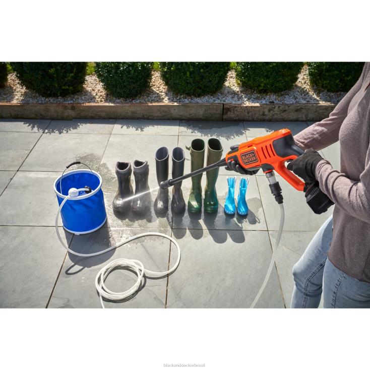 BLACK+DECKER N20D469Lavadora de pressão máxima 20v 350 psi ar livre