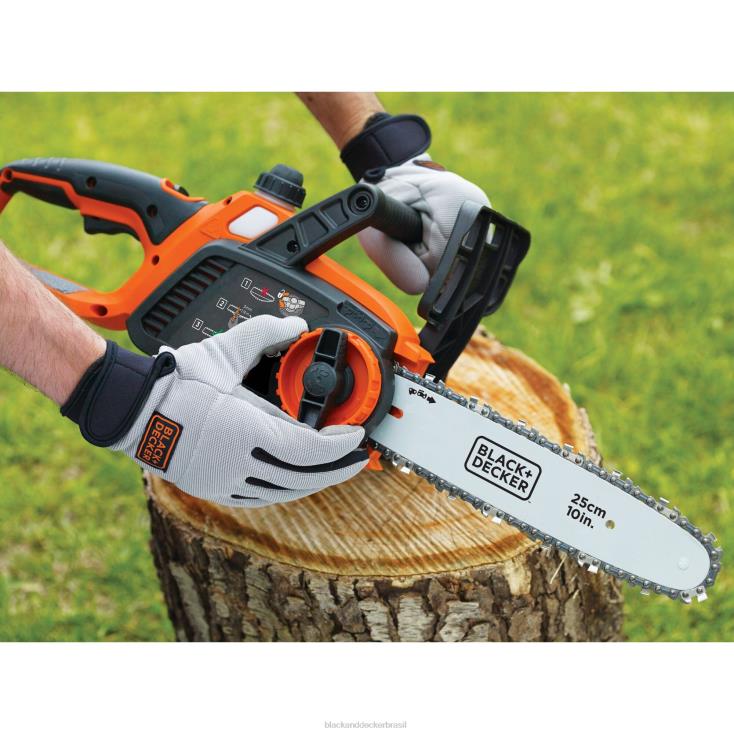 BLACK+DECKER N20D388Kit de motosserra sem fio máximo de 20 V de 10 polegadas ar livre