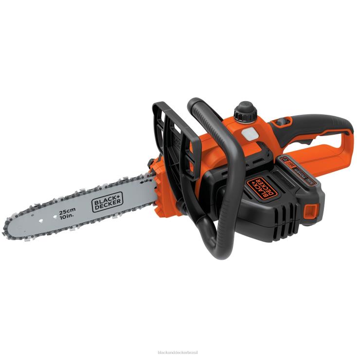 BLACK+DECKER N20D388Kit de motosserra sem fio máximo de 20 V de 10 polegadas ar livre