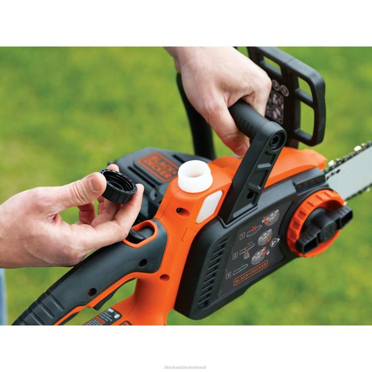 BLACK+DECKER N20D390Motosserra sem fio máxima de 40 V de 12 polegadas ar livre