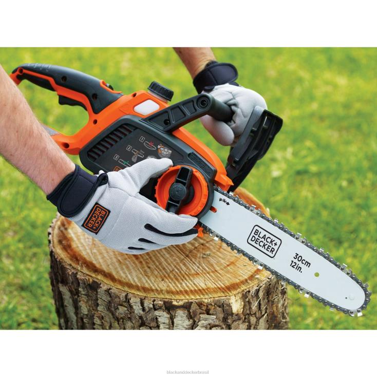 BLACK+DECKER N20D390Motosserra sem fio máxima de 40 V de 12 polegadas ar livre
