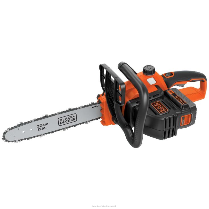 BLACK+DECKER N20D390Motosserra sem fio máxima de 40 V de 12 polegadas ar livre