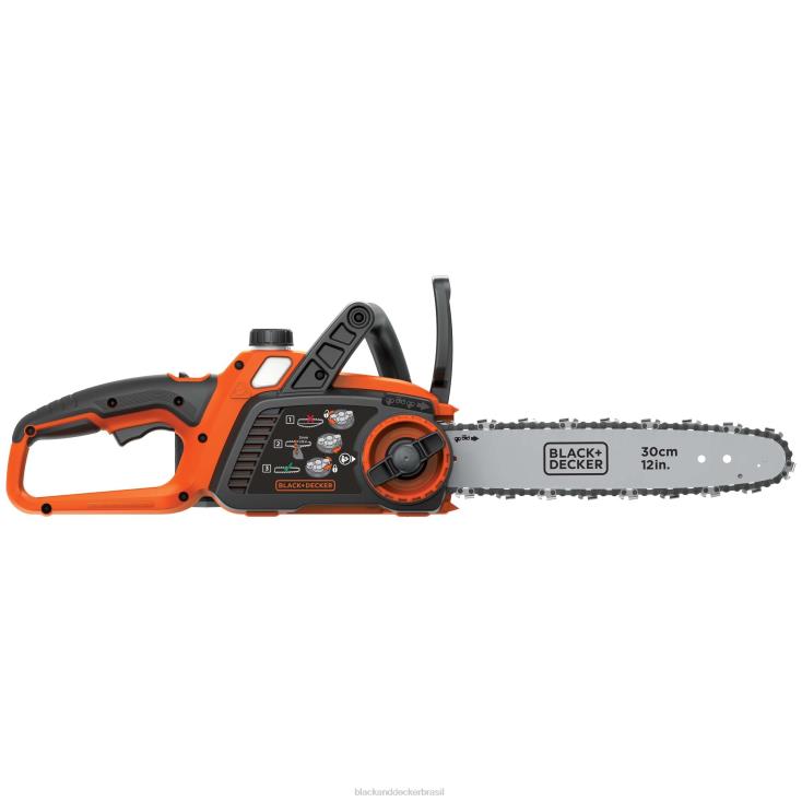 BLACK+DECKER N20D391Ferramenta de motosserra sem fio máxima de 40 V, apenas 12 pol. ar livre