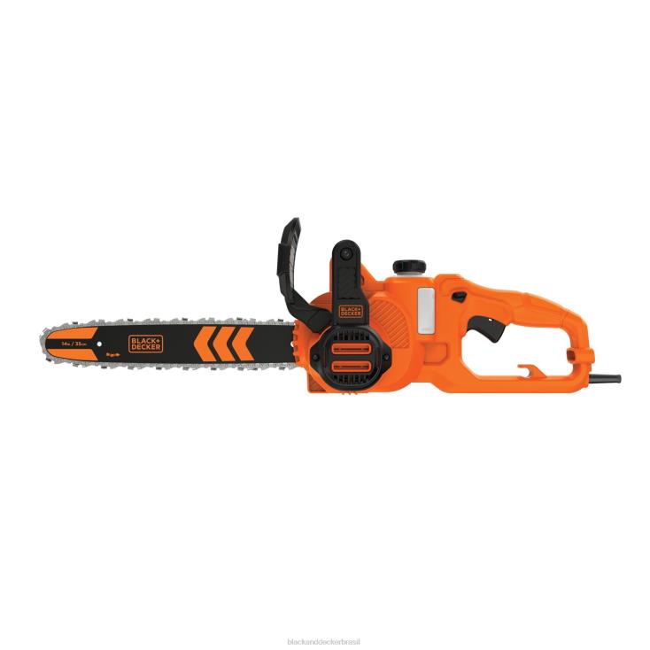 BLACK+DECKER N20D392Motosserra elétrica de 8 A e 14 pol. ar livre