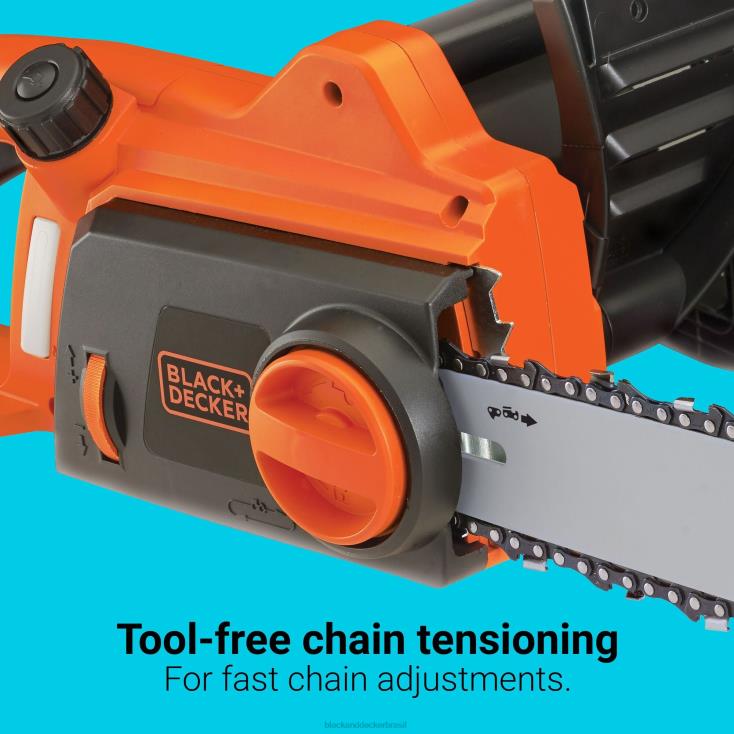 BLACK+DECKER N20D393motosserra elétrica de 16 polegadas e 12 amperes ar livre