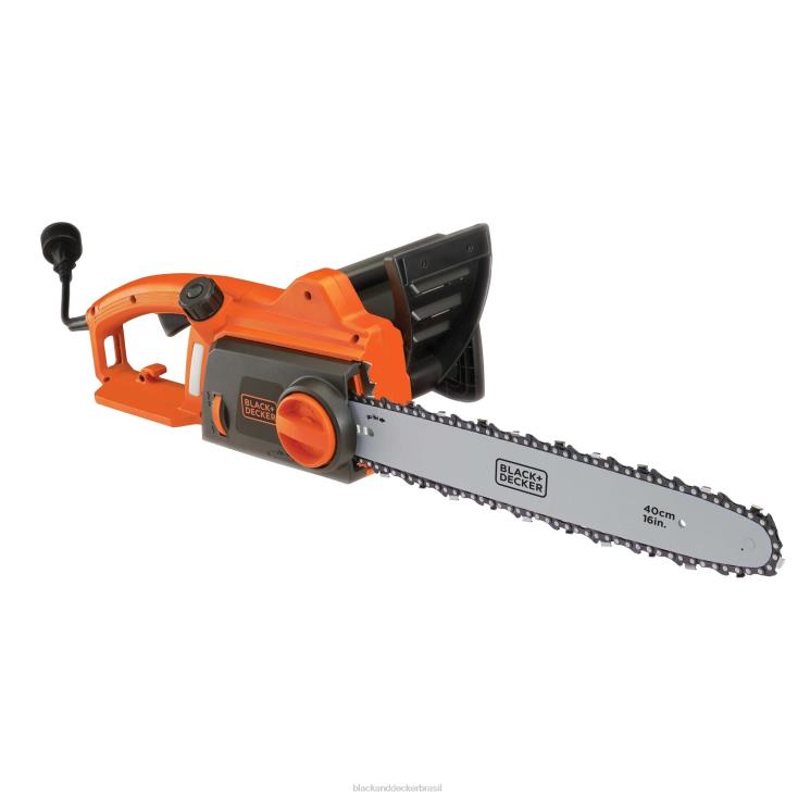 BLACK+DECKER N20D393motosserra elétrica de 16 polegadas e 12 amperes ar livre