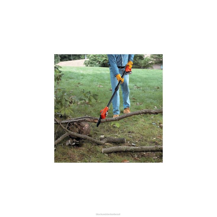 BLACK+DECKER N20D396Serra de poste máximo de 20 V apenas ferramenta de 8 polegadas ar livre