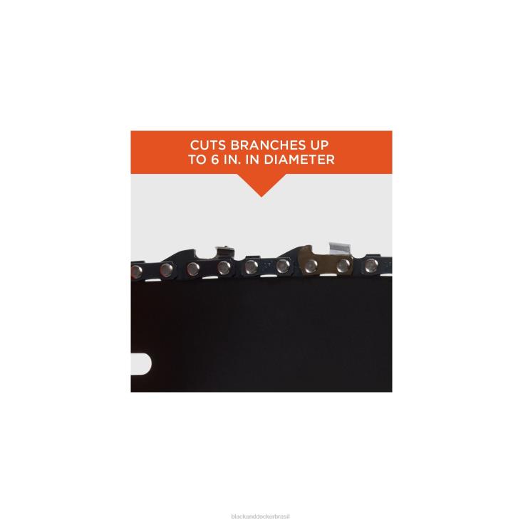 BLACK+DECKER N20D396Serra de poste máximo de 20 V apenas ferramenta de 8 polegadas ar livre