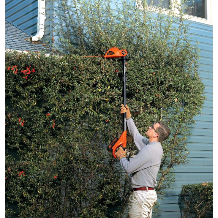 BLACK+DECKER N20D40020v max powerconnect 18 pol. ferramenta corta-sebes sem fio apenas ar livre