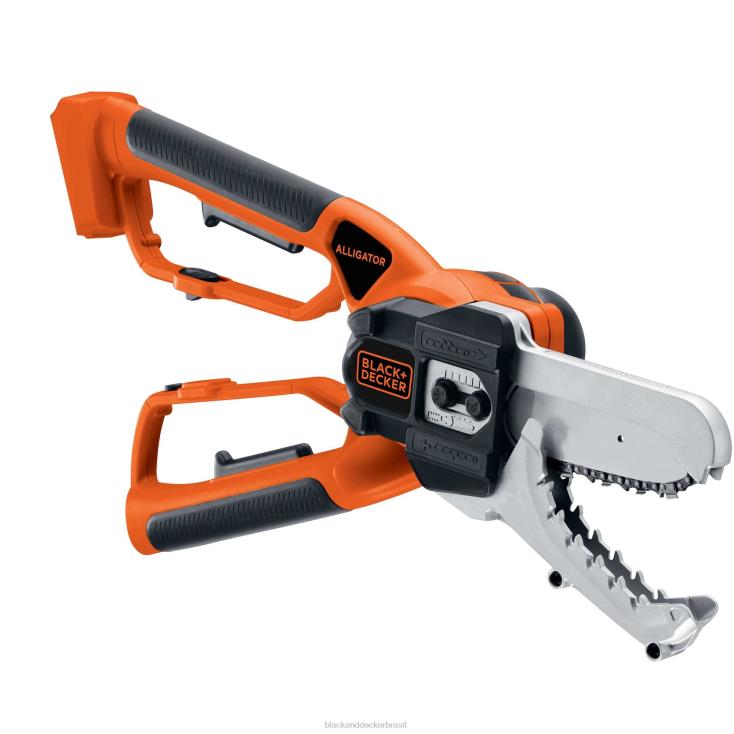 BLACK+DECKER N20D405Somente ferramenta de motosserra sem fio max 20v jacaré lopper ar livre