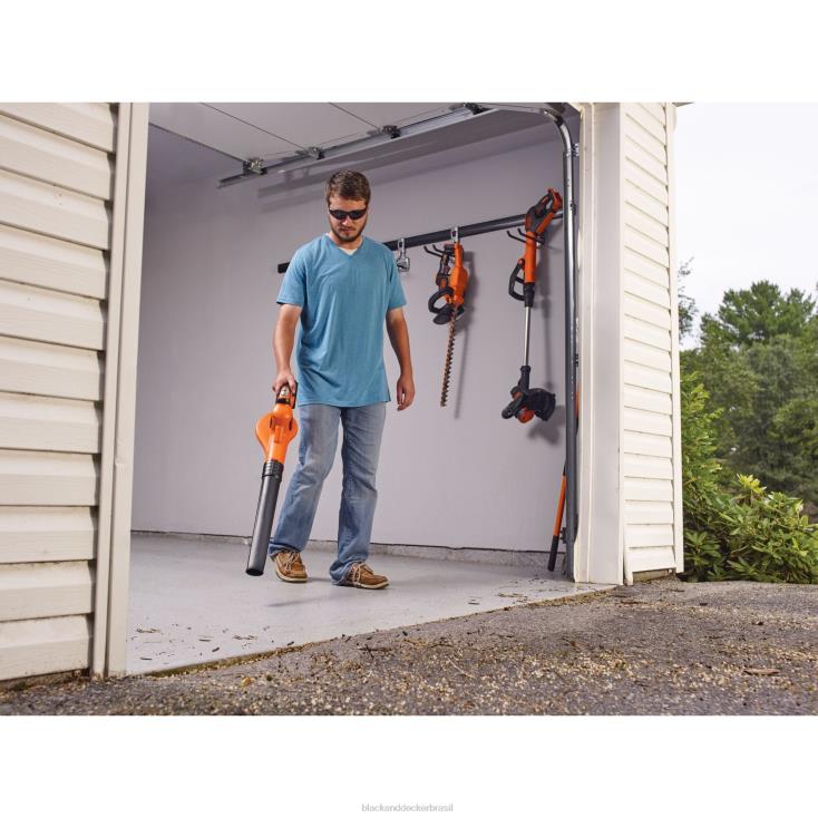 BLACK+DECKER N20D428Varredora sem fio máxima de 20 V com powerboost ar livre