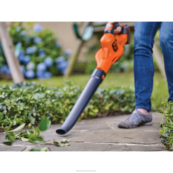 BLACK+DECKER N20D428Varredora sem fio máxima de 20 V com powerboost ar livre