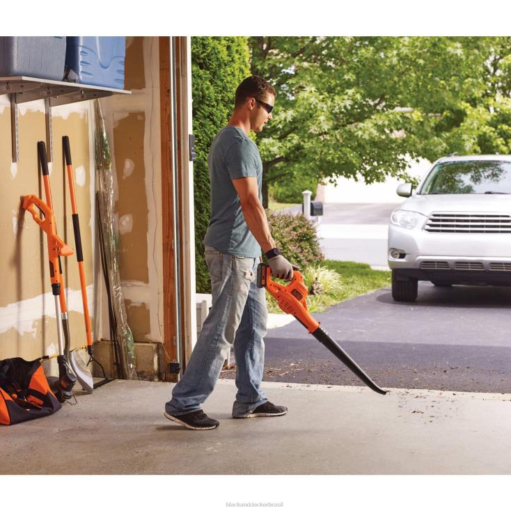 BLACK+DECKER N20D429Varredora sem fio máxima de 20v ar livre