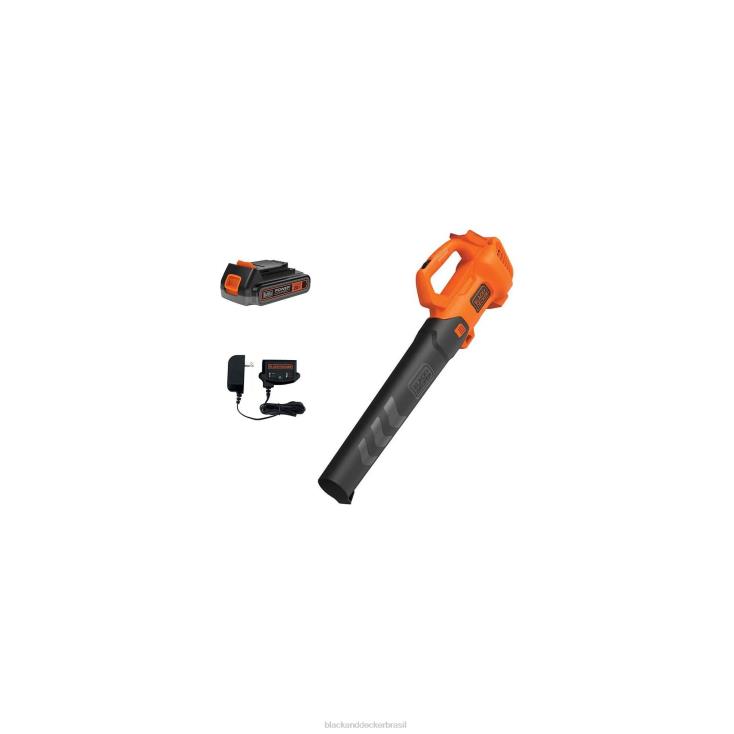 BLACK+DECKER N20D431Kit soprador de folhas sem fio máximo de 20v ar livre